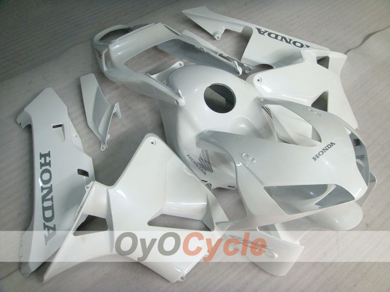 Kit carenatura a iniezione per CBR600RR 03-04 - Bianco - Stile Fabbrica #OYO87902582 Immagine principale del prodotto