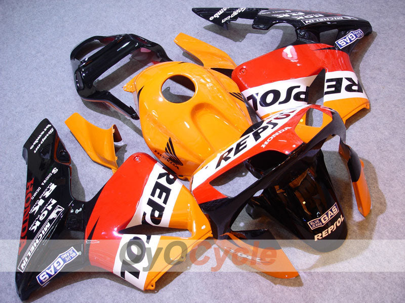 Kit carene stampate a iniezione per CBR600RR 03-04 - Giallo, Nero - Repsol #OYO87902583 Immagine principale del prodotto