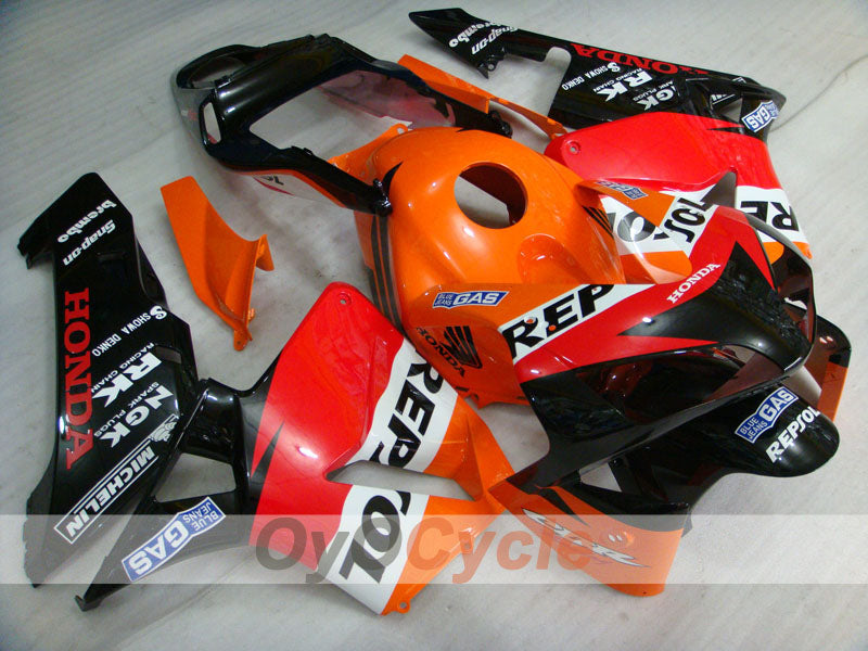 Kit carene a iniezione per CBR600RR 03-04 - Arancione, Nero - Repsol #OYO87902584 Immagine principale del prodotto