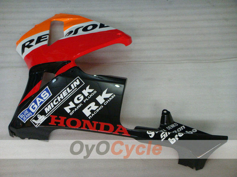 Carena laterale destra e sinistra per Honda 03-04 CBR600RR #OYO87907268 Immagine secondaria del prodotto