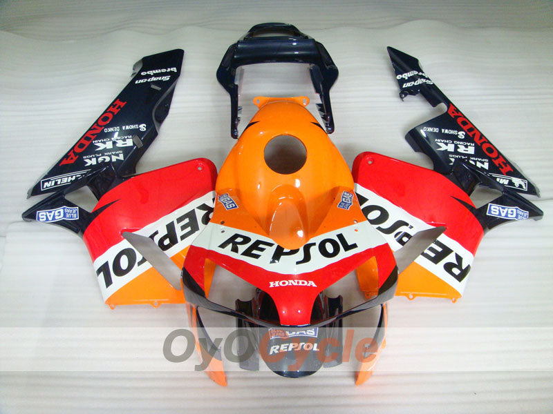 Kit carene stampate a iniezione per CBR600RR 03-04 - Rosso, Giallo - Repsol #OYO87902588 Immagine secondaria del prodotto