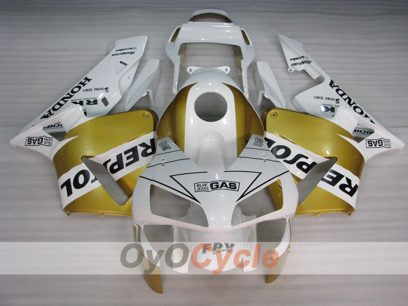 Kit carene a iniezione per CBR600RR 03-04 - Bianco, Oro - Repsol #OYO87902590 Immagine secondaria del prodotto