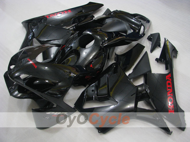 Kit carene stampate a iniezione per CBR600RR 03-04 - Nero - Stile originale #OYO87902610 Immagine secondaria del prodotto