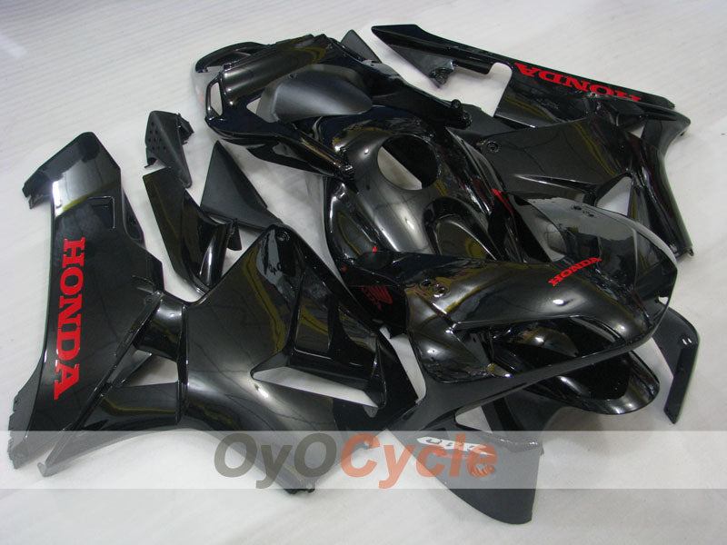 Kit carene stampate a iniezione per CBR600RR 03-04 - Nero - Stile originale #OYO87902610 Immagine principale del prodotto