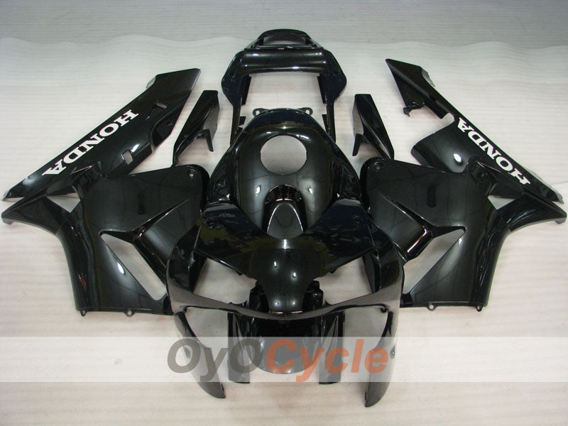 Kit carene stampate a iniezione per CBR600RR 03-04 - Nero - Stile originale #OYO87902613 Immagine principale del prodotto
