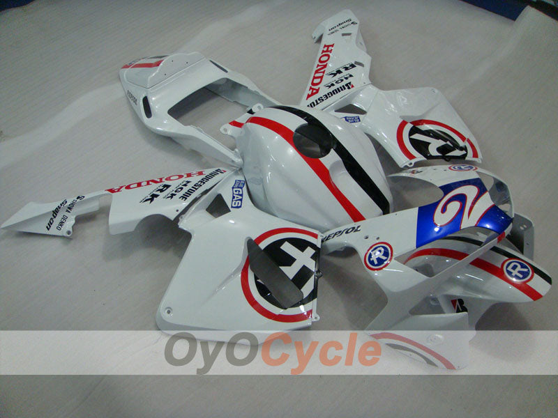 Kit carene stampate a iniezione per CBR600RR 03-04 - Rosso, Nero - RK #OYO87902616 Immagine secondaria del prodotto