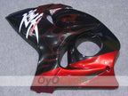 Kit carene a iniezione per GSXR1300 Hayabusa 08-20 - Rosso, Nero - Fiamma #OYO87902668