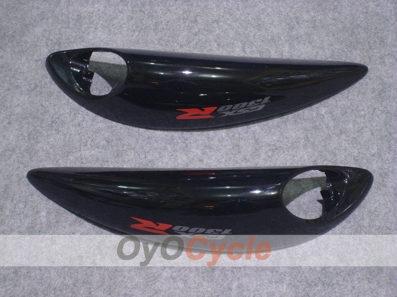 Kit carene a iniezione per GSXR1300 Hayabusa 08-20 - Rosso, Nero - Fiamma #OYO87902668