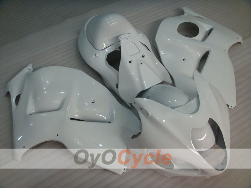 Kit carene a iniezione per GSXR1300 Hayabusa del 99-07 - Bianco, Nero - Stile di fabbrica #OYO87902671 Immagine principale del prodotto