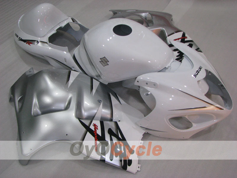 Carenatura a iniezione per GSXR1300 Hayabusa 99-07 - Bianco, Argento - Stile di fabbrica #OYO87902673 Immagine principale del prodotto
