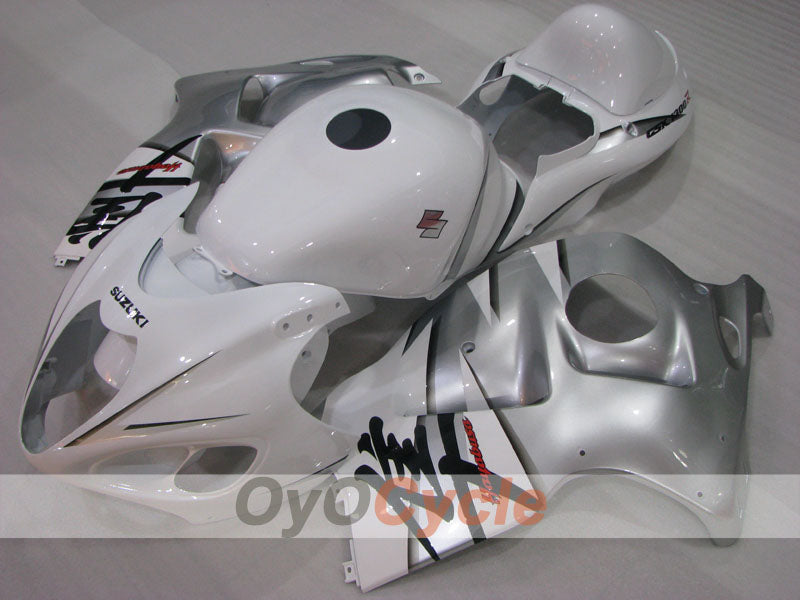 Carenatura a iniezione per GSXR1300 Hayabusa 99-07 - Bianco, Argento - Stile di fabbrica #OYO87902673 Immagine secondaria del prodotto