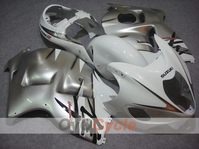 Kit carene a iniezione per GSXR1300 Hayabusa del 99-07 - Bianco, Argento - Stile originale #OYO87902674 Immagine secondaria del prodotto