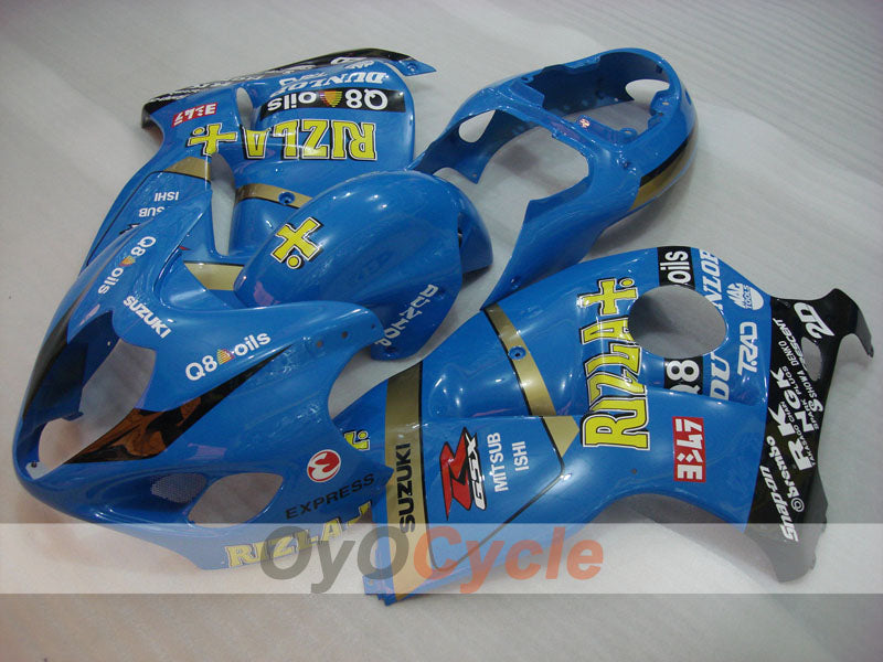 Kit carene a iniezione per GSXR1300 Hayabusa del 99-07 - Blu - Rizla+ #OYO87902679 Immagine principale del prodotto