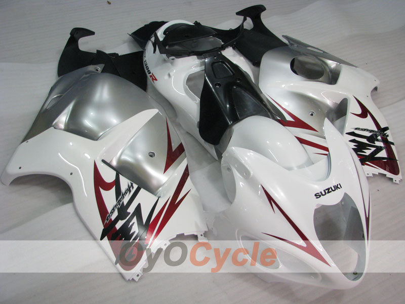 Kit carene a iniezione per GSXR1300 Hayabusa 99-07 - Bianco, Argento - Stile di fabbrica #OYO87902682 Immagine secondaria del prodotto