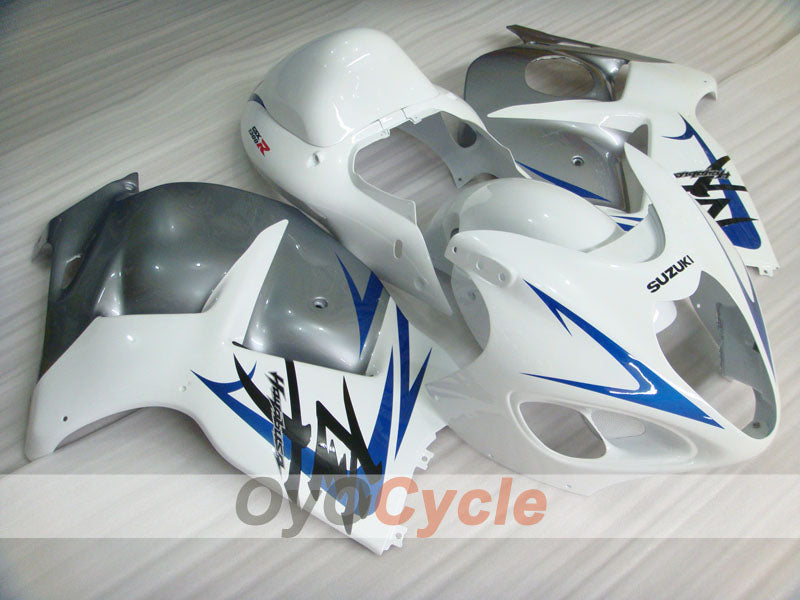 Carenatura a iniezione per GSXR1300 Hayabusa del 99-07 - Bianco, Argento - Stile di fabbrica #OYO87902683 Immagine secondaria del prodotto