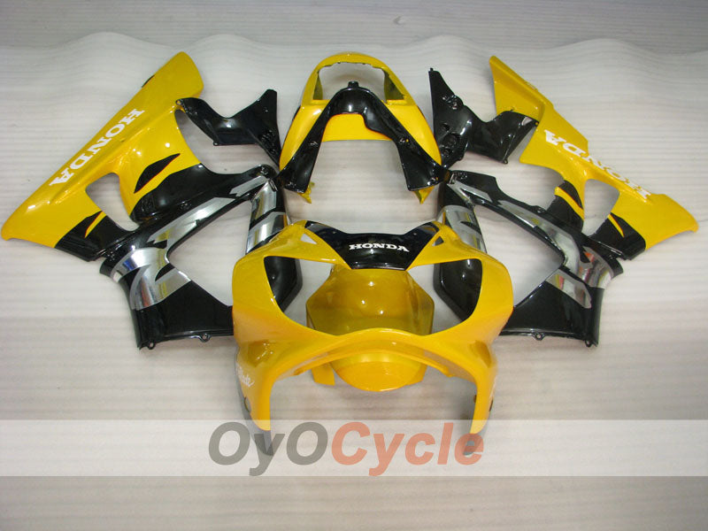 Kit carene a iniezione per CBR900RR 929 del 00-01 - Giallo, Nero - Fireblade #OYO87902699 Immagine secondaria del prodotto