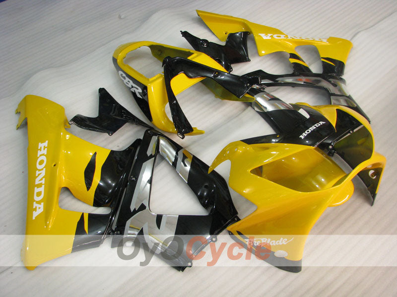 Kit carene a iniezione per CBR900RR 929 del 00-01 - Giallo, Nero - Fireblade #OYO87902699 Immagine principale del prodotto