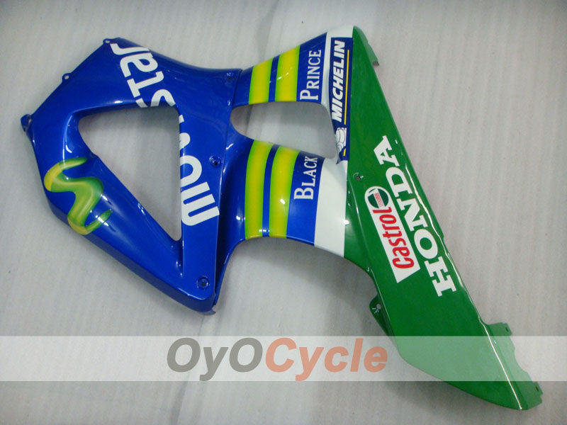 Carena lato sinistro e destro per Honda CBR929RR 00-01 #OYO87907641 Immagine secondaria del prodotto