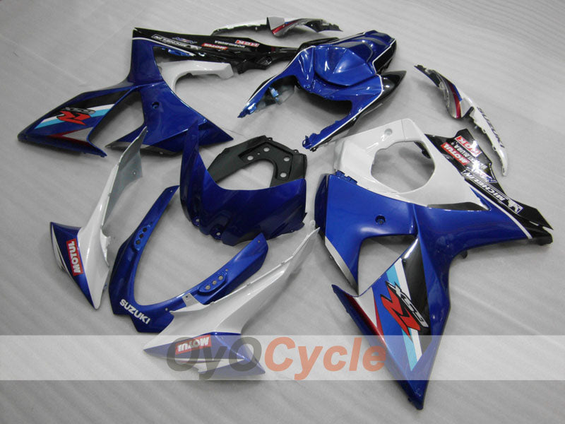 Kit carene a iniezione per GSX R1000 09-16 - Blu, Bianco - Stile Factory #OYO87902875 Immagine secondaria del prodotto
