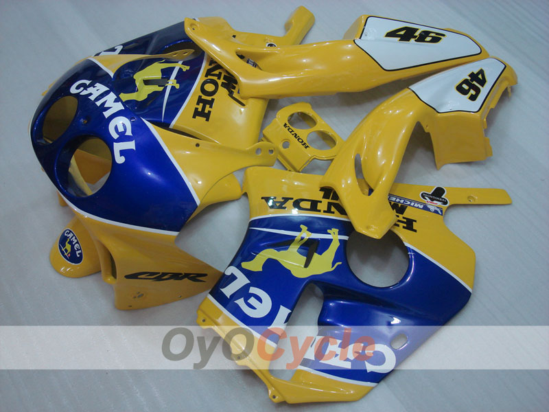 Carena a iniezione per CBR250RR 90-94 - Giallo, Blu - Cammello #OYO87902908 Immagine secondaria del prodotto
