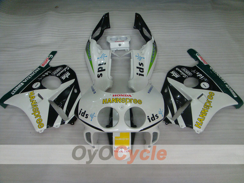 Kit carene a iniezione per CBR250RR 90-94 - Bianco, Nero - HANN Spree #OYO87902952 Immagine principale del prodotto