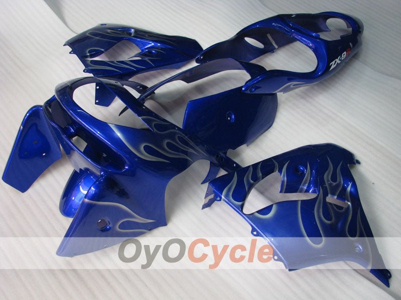 Kit carene per NINJA ZX-9R 98-99 - Blu, Argento - Fiamma #OYO87903007 Immagine secondaria del prodotto