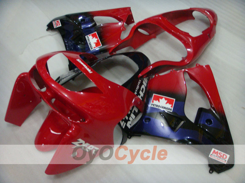 Kit carene per NINJA ZX-9R 98-99 - Rosso, Nero - Stile di fabbrica #OYO87903018 Immagine secondaria del prodotto