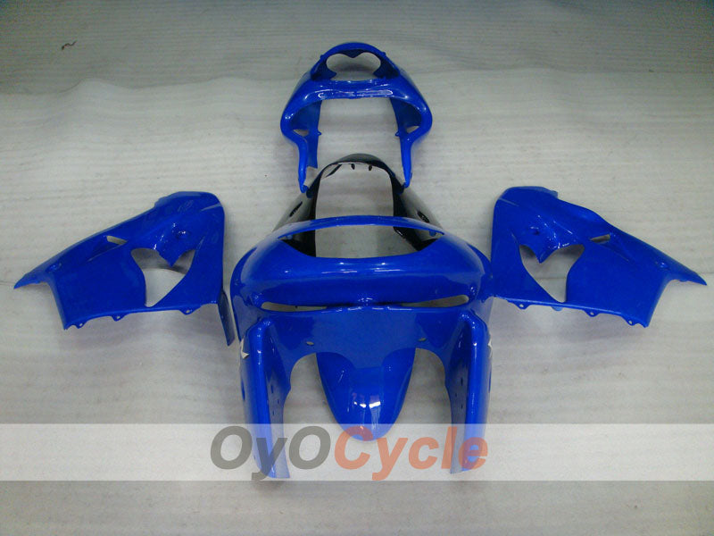 Kit carene per NINJA ZX-9R 98-99 - Blu, Nero - Stile di fabbrica #OYO87903019 Immagine secondaria del prodotto