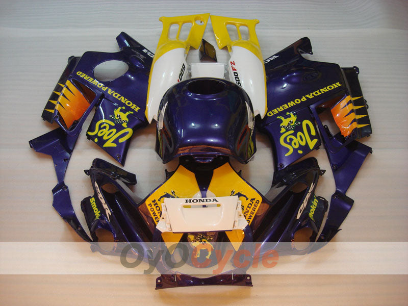 Carene per Honda CBR600 F2 91-94 - Giallo, Viola - Camel #OYO87903041 Immagine principale del prodotto