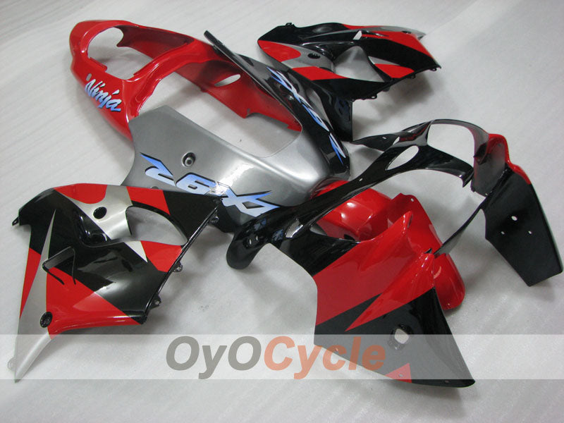 Kit carene per NINJA ZX-9R 00-01 - Rosso, Nero - Stile di fabbrica #OYO87903048 Immagine principale del prodotto