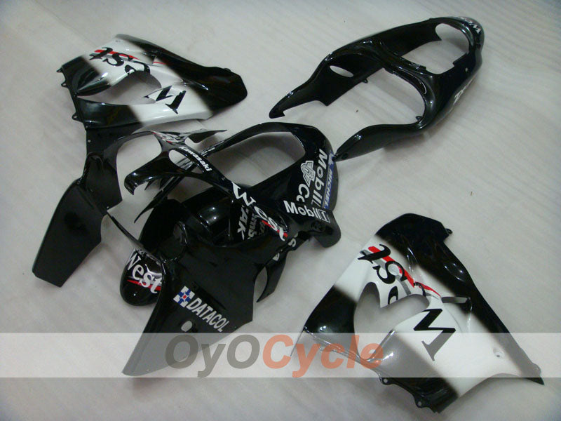 Kit carene per NINJA ZX-9R 00-01 - Bianco, Nero - West #OYO87903049 Immagine secondaria del prodotto