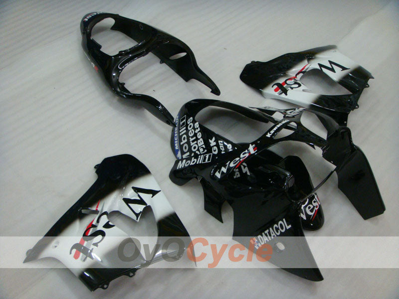 Kit carene per NINJA ZX-9R 00-01 - Bianco, Nero - West #OYO87903049 Immagine principale del prodotto