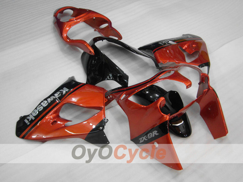 Kit carene per NINJA ZX-9R 00-01 - Arancione, Nero - Stile di fabbrica #OYO87906058 Immagine principale del prodotto