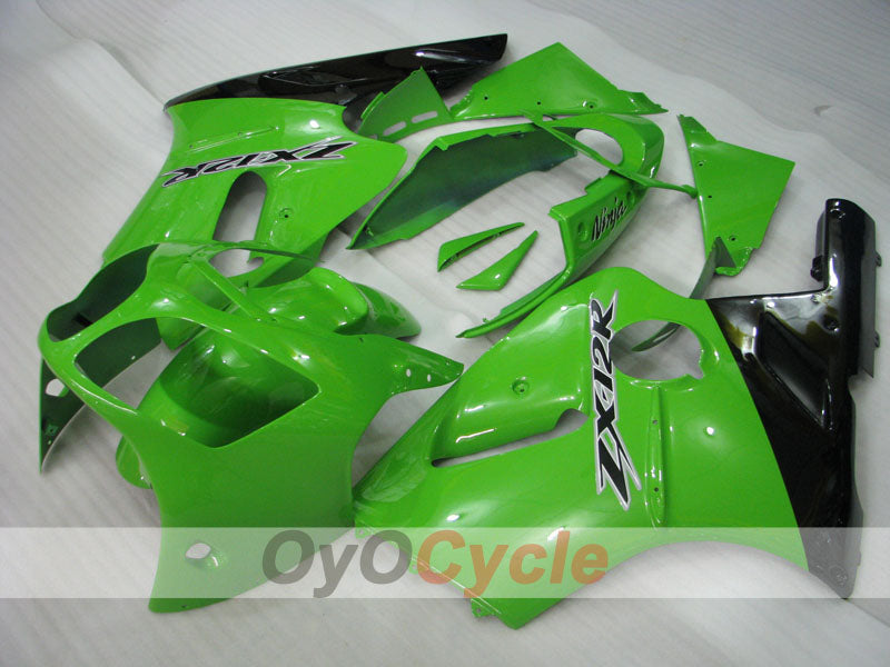 Kit carenatura a iniezione per NINJA ZX-12R 00-01 - Verde, Nero - Stile di fabbrica #OYO87903073 Immagine secondaria del prodotto