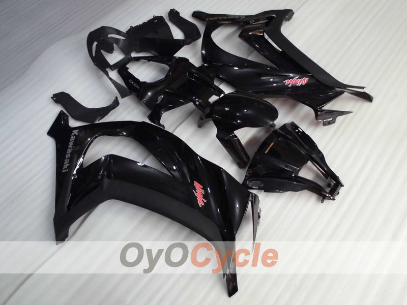 Carenatura a iniezione per NINJA ZX-10R 11-15 - Nero - Stile fabbrica #OYO87903135 Immagine secondaria del prodotto