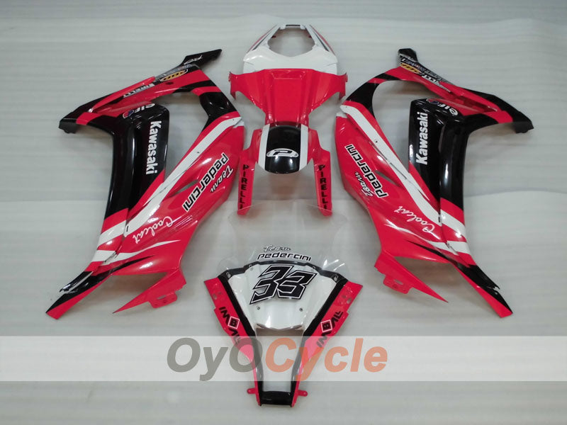 Kit carene a iniezione per NINJA ZX-10R 11-15 - Rosso, Nero - PIRELLI #OYO87903140 Immagine secondaria del prodotto