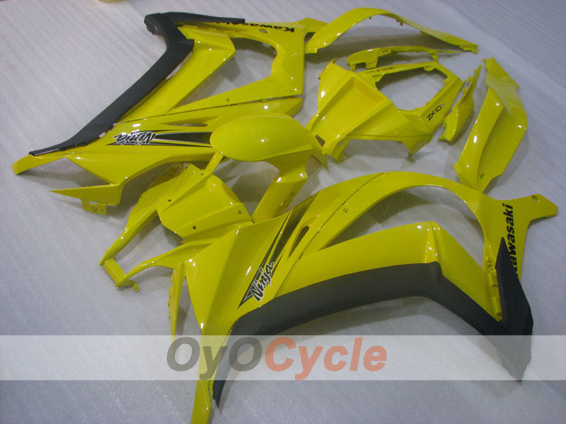 Kit carene a iniezione per NINJA ZX-10R 11-15 - Giallo, Nero - Stile fabbrica #OYO87903143 Immagine secondaria del prodotto