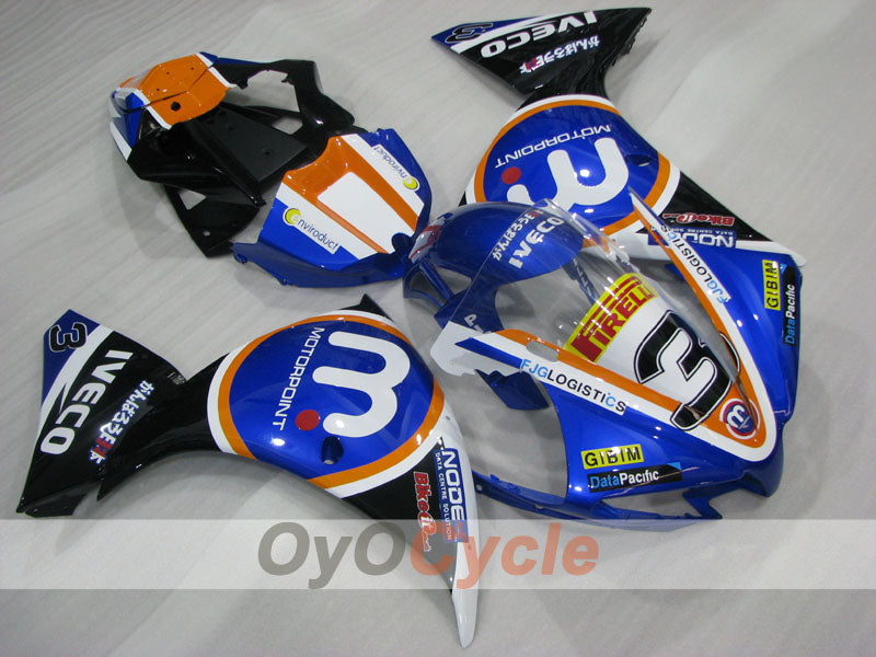 Kit carene a iniezione per YZF-R1 12-14 - Blu, Nero - Stile di fabbrica #OYO87903171 Immagine principale del prodotto
