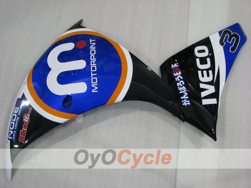 Carena laterale sinistra e destra per Yamaha 12-14 YZF-R1 #OYO87911608 Immagine secondaria del prodotto