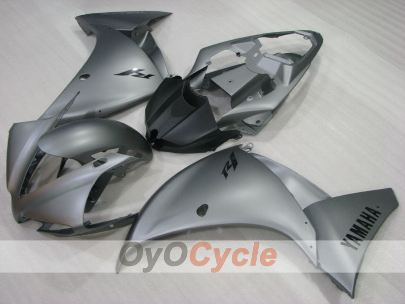 Kit carene a iniezione per YZF-R1 12-14 - Nero, Grigio, Opaco - Stile Factory #OYO87903179 Immagine secondaria del prodotto