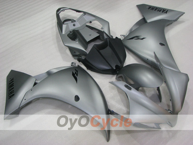 Kit carene a iniezione per YZF-R1 12-14 - Nero, Grigio, Opaco - Stile Factory #OYO87903179 Immagine principale del prodotto