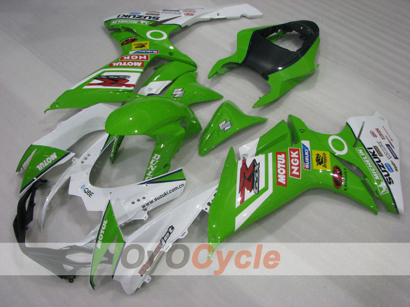 Kit carene a iniezione per GSX R750 anni 11-26 - Verde, Bianco - MICHELIN, MOTUL #OYO87903194 Immagine secondaria del prodotto