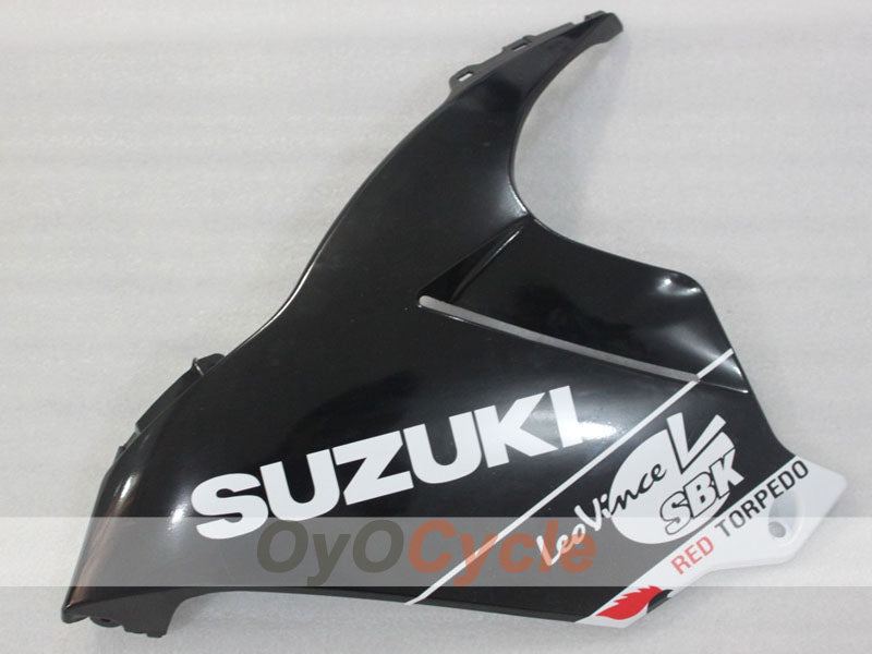 Kit Carenatura a Iniezione per 11-26 GSX R600 - Bianco, Nero - Stile di Fabbrica #OYO87903220