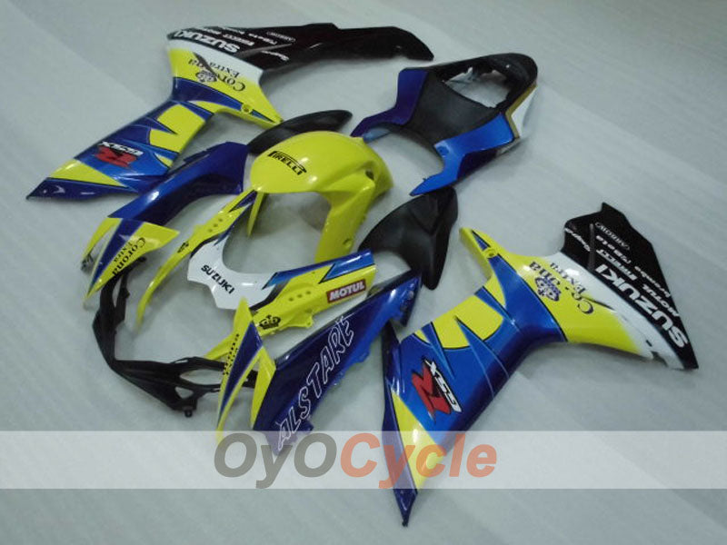 Kit carene a iniezione per GSX R600 11-26 - Giallo, Blu - Corona #OYO87903225 Immagine secondaria del prodotto