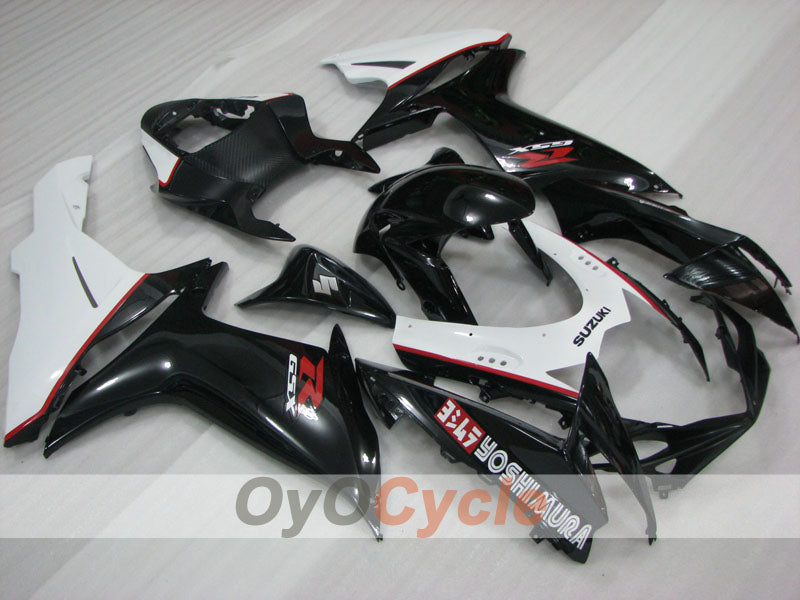 Carena a iniezione per GSX R600 anni 11-26 - Bianco, Nero - Stile di fabbrica #OYO87903227 Immagine principale del prodotto