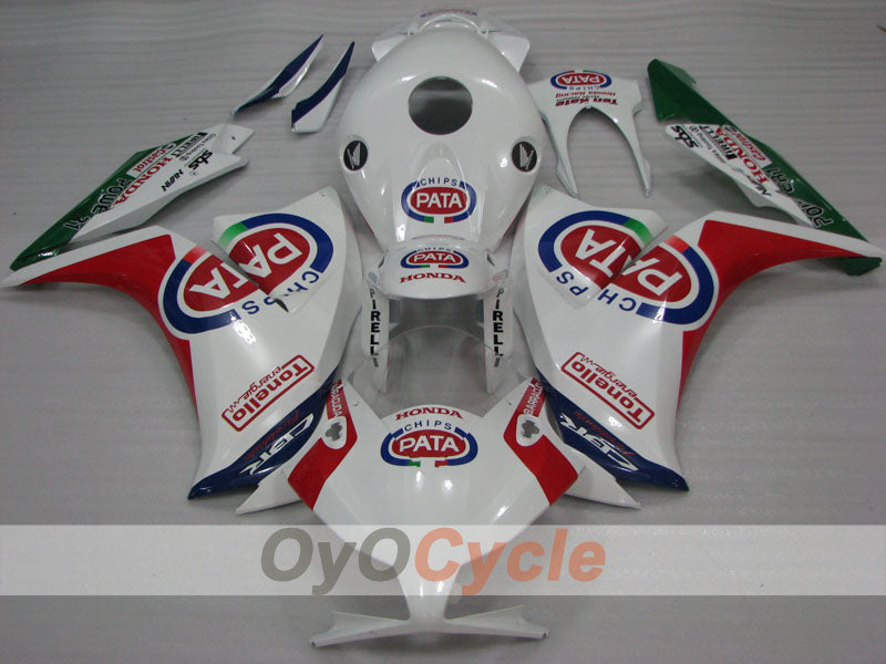 Kit carene a iniezione per CBR1000RR 12-16 - Rosso, Bianco - PATA #OYO87903315 Immagine secondaria del prodotto