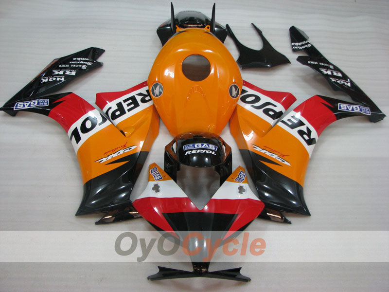 Carenatura a iniezione per CBR1000RR 12-16 - Arancione, Nero - Repsol #OYO87903318 Immagine secondaria del prodotto