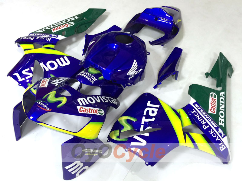 Carenatura a iniezione per CBR600RR 05-06 - Giallo, Blu - Castrol, MICHELIN, Movistar #OYO87904538 Immagine secondaria del prodotto