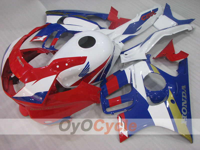 Kit carene a iniezione per CBR600F3 97-98 - Blu, bianco - Stile originale #OYO87900081 Immagine secondaria del prodotto