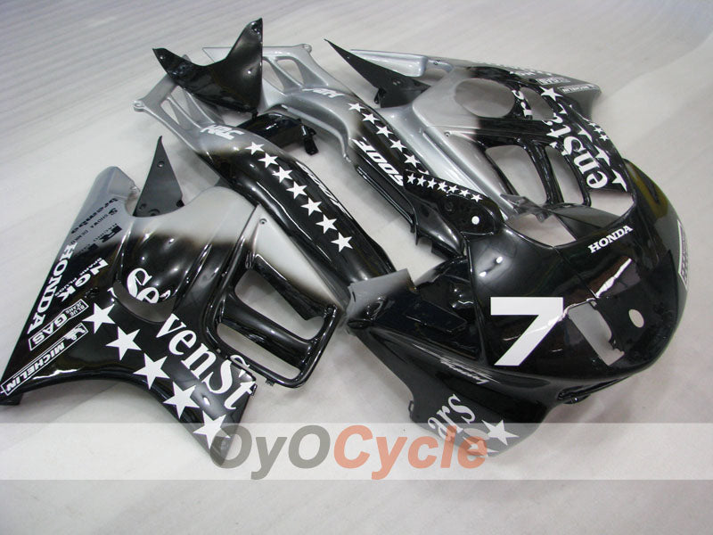 Kit carene a iniezione per CBR600F3 95-96 - Nero, Argento - SevenStars #OYO87902758 Immagine secondaria del prodotto